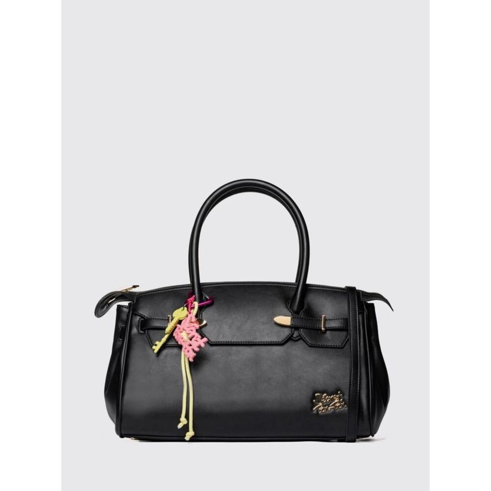 Secret Pon-Pon Handbag Woman Black